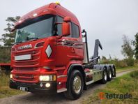 Nybesiktigad! Scania R580 Manuell, Euro 6 tridem lastväxlare