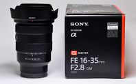 Sony FE 16-35/2,8 GM