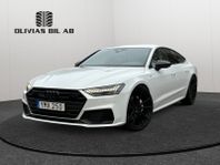 Audi A7 Sportback 55 TFSI quattro S Line, B&O, Drag, Värmare