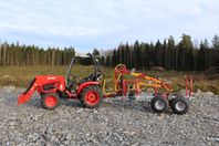 Skogsekipage Traktor Branson 2500 Kranman T1750