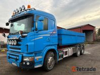 Lastbil Scania R500 LB6X2HHZ Plogutrustad Zetterbergs