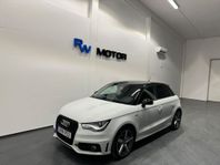 Audi A1 Sportback 1.2 TFSI S-Line Värmare Svart Optik