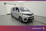 Toyota ProAce CrewVan L3 177hk Värm Drag B-Kam Moms 1-Ägare