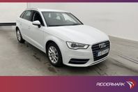 Audi A3 Sportback TFSI 110hk Attraction Sensorer Farthållare