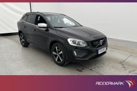 Volvo XC60 D4 AWD 190hk R-Design VOC Värm Pano Kamera Navi