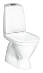 Toalettstol Nautic 1500 S-lås Hygienic Flush 4/2L för limmon