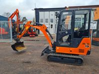 MINIGRÄVARE HITACHI ZX19-5A   TILT 45 grader  3st SKOPOR