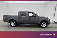 Nissan Navara 2.5 190hk 4x4 M/K-Värmare Dragkrok Bluetooth