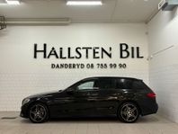 Mercedes-Benz C 220 T d 7G-Tronic AMG Line Drag Skinn Svensk