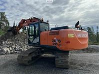 Bandgrävare Hitachi ZX 210 LC-5B Rotortilt Nya Larver