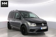 Volkswagen Caddy Life 2.0 TDI BlueMotion Dragkrok GPS Kamera