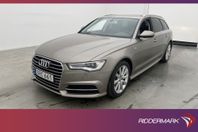 Audi A6 V6 Q 218hk S-Line D-Värmare Sensorer GPS Drag Alpin