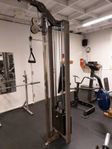 Kryssdrag 2x75 kg höj-/sänkbar trissa, Gymtec