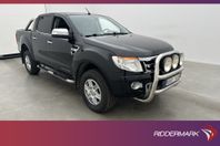 Ford ranger Limited 3.2 200hk 4x4 Värmare Dragkrok PDC Skinn