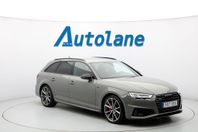 Audi A4 40 TDI quattro S-Line, Värmare, Dragkrok, 19" 190hk