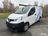 Arbetsbil med inredning Nissan NV200