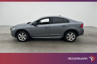 Volvo S60 Cross Country D4 AWD Summum Värm Skinn Kamera VOC