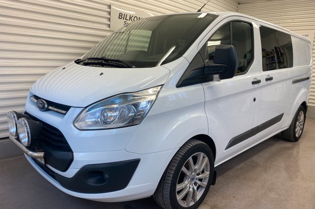 Ford transit Custom 290 2.2 TDCi, Dragkrok, 6-sits säljes i Sundsvall ...