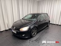 Volkswagen Golf 3-dörrar 1.4 TSI R-Line, backkamera, drag