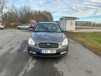 Hyundai Accent Sedan 1.6 Euro 4,Ny besiktad,Ny kamrem,Ac