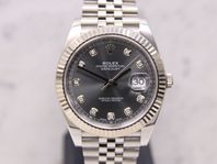 Rolex Datejust 41 - Rhodium Diamant - 126334 - 2018