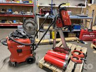 Hilti kärnborr Komplett set med vattenrening och 2 st borrar