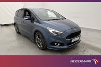 Ford S-Max AWD 190hk ST-Line 7-Sits P-Värm Pano Kamera Drag