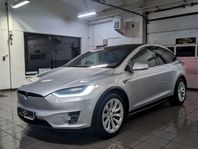 Tesla Model X 90D 525hk I 6 Sits I Kolfiber I Drag I Alcanta