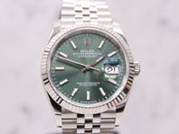 Rolex Datejust 36 - Grön - 126234 - 2024