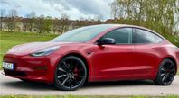 Tesla Model 3 Long Range AWD PPF CHROME DELETE FSD 20" DRAG