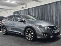 Honda Civic Tourer 1.6 i-DTEC Elegance Drag Nybeskt B-kamera