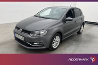 Volkswagen Polo 1.2 TSI 90hk Bluetooth Låg-Skatt 0,47L/mil