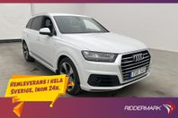 Audi Q7 50 TDI Q S-Line 7-Sits Cockpit BOSE Värmare Luftfjäd