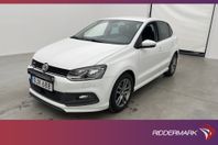 Volkswagen Polo 1.2 TSI 90hk R-Line M&K-Värmare Sensorer