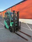 Mitsubishi FD15N Dieseltruck, endast 6600 timmar