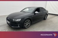 Audi S4 Sedan V6 Q 354hk B&O Cockpit Kolfiber Drag Sv.Såld