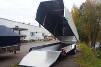 Aluminiumsläpvagn - 3s Alutrailers P500