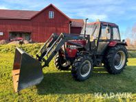 Traktor Case 1394 4WD med Frontlastare