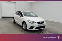 Seat Ibiza 1.0 75hk Style P-Sensorer Farthållare Bluetooth