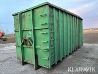 Lastväxlarcontainer för flytgödsel 37 m3