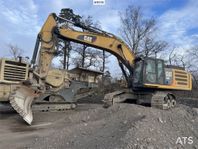 Bandgrävare Cat 340F (SE VIDEO)