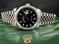 Rolex Datejust 36mm 126234 Svart Jubilee Fullset 2019