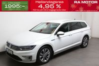 Volkswagen Passat Variant GTE 1,4 TSI 218hk DSG Värmare Drag