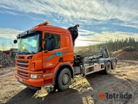 Kranväxlare Scania P420 med Palfinger PK16502