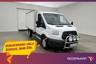 Ford Transit 350 FLAKBIL 2.0 Påbyggnad Värmare Dragkrok MOMS