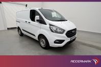 Ford Transit Custom Ny-Kamrem Värmare Dragkrok CARPLAY Moms