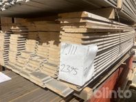 Funkispanel 21 x 163 x 2395 mm och 21 x 145 x 5400 mm