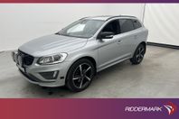 Volvo XC60 D5 AWD R-Design Black VOC Värmare Pano Skinn Drag