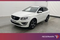 Volvo XC60 D4 AWD R-Design Pano VOC Kamera Navi Skinn Drag