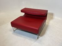 Fåtölj Moroso Lowseat, röd, Design Patricia Urquiola